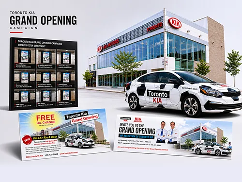Toronto Kia Grand Opening Campaign